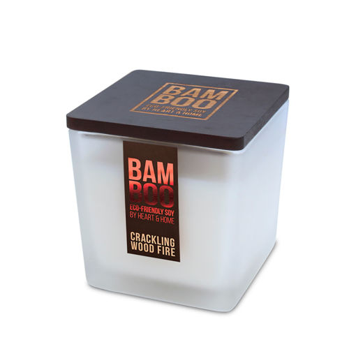 Picture of H&H BAMBOO JAR CRACKLING WOOD FIRE 210GR